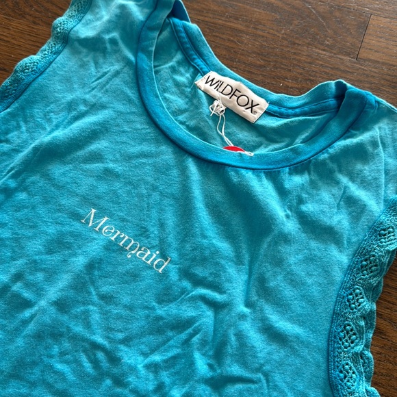 💕HP💕Wildfox Mermaid Barback Tank Top - Picture 7 of 10